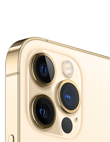  Apple iPhone 12 Pro Gold Back View 