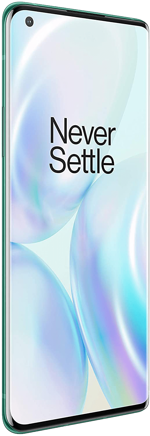 OnePlus 8 Pro Glacial Green Side View