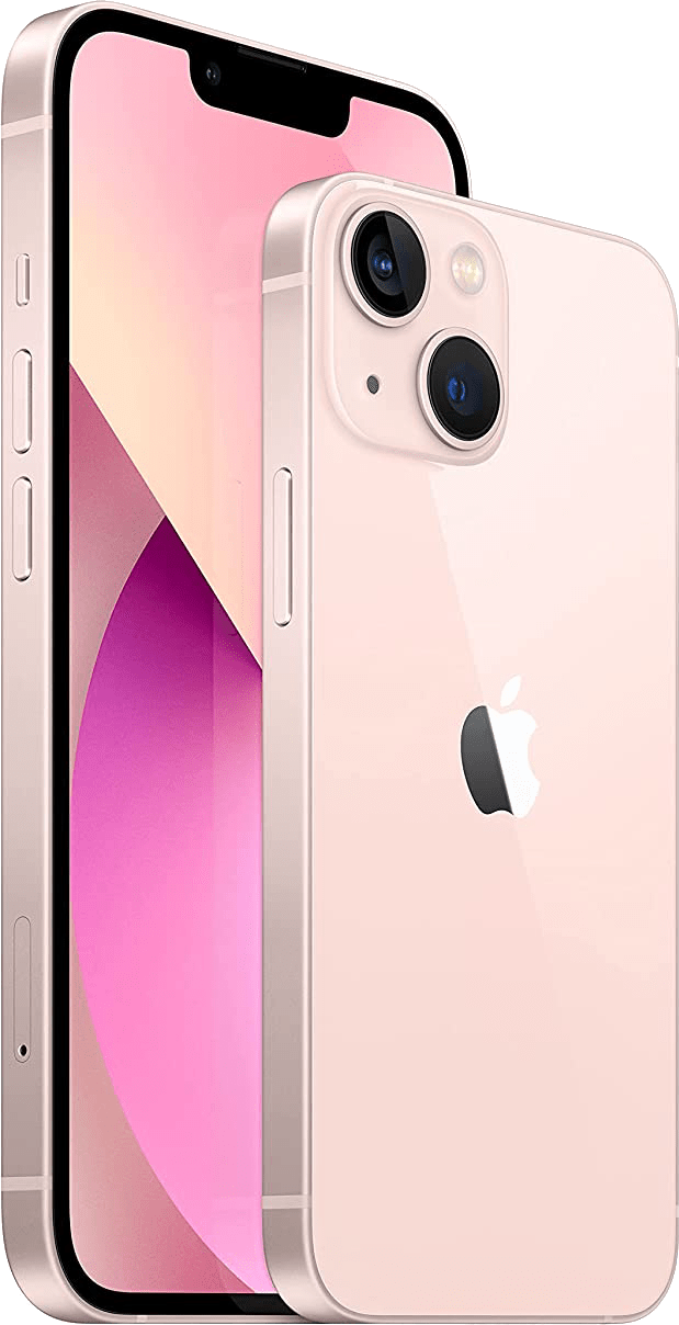  Apple iPhone 13 Pink Side View 