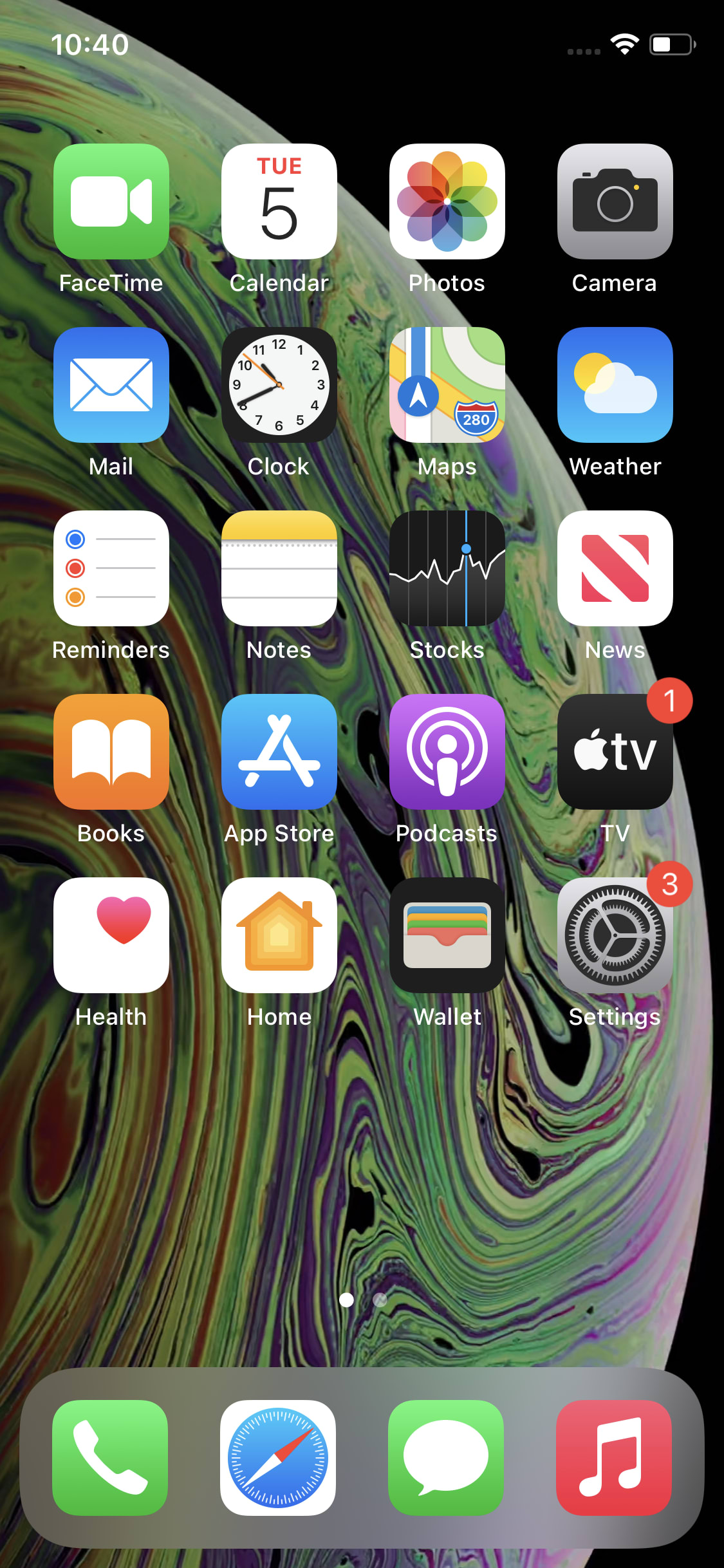 Apple iphone X Display