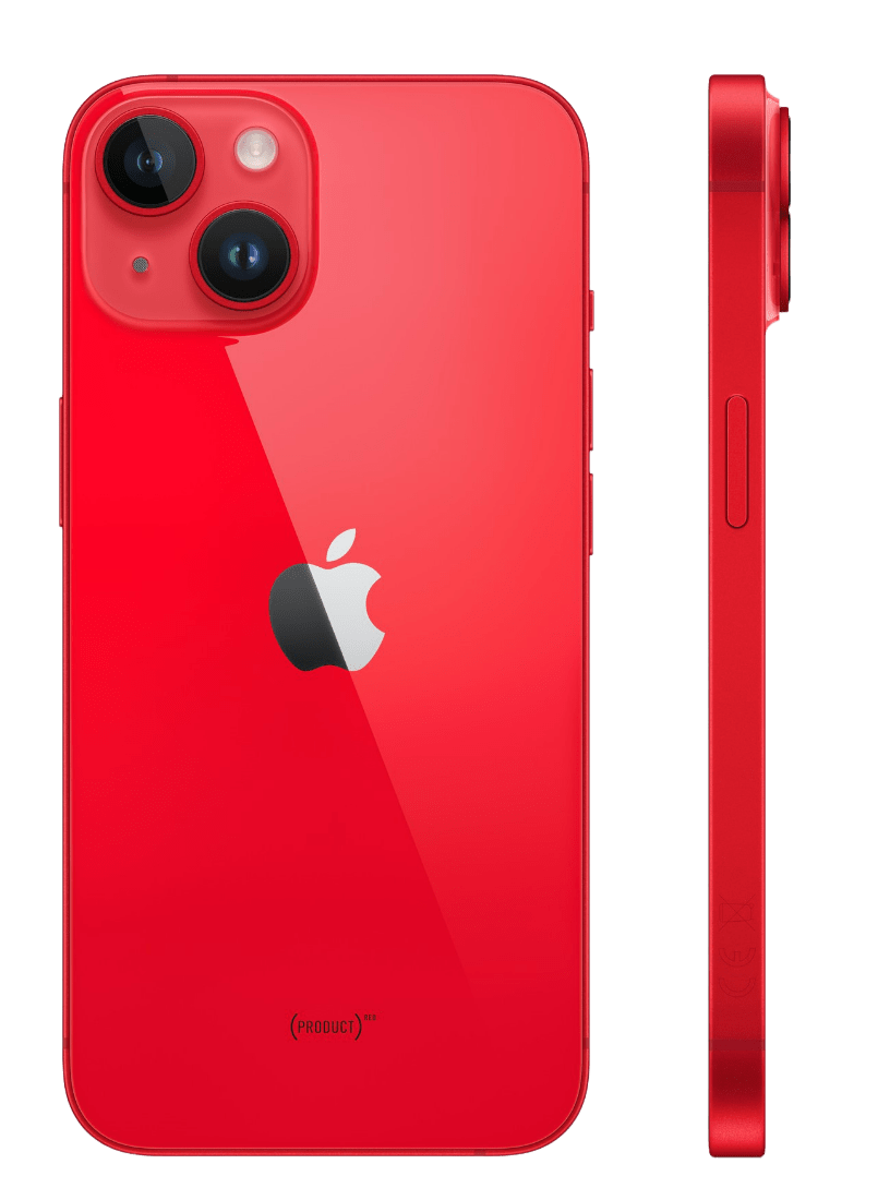 Apple iPhone 14 Red back