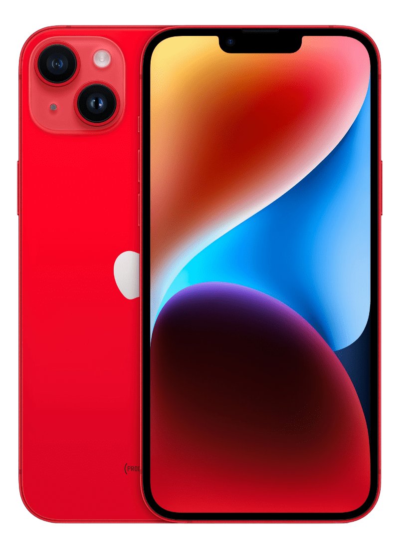 Apple iPhone 14 Plus Red Front