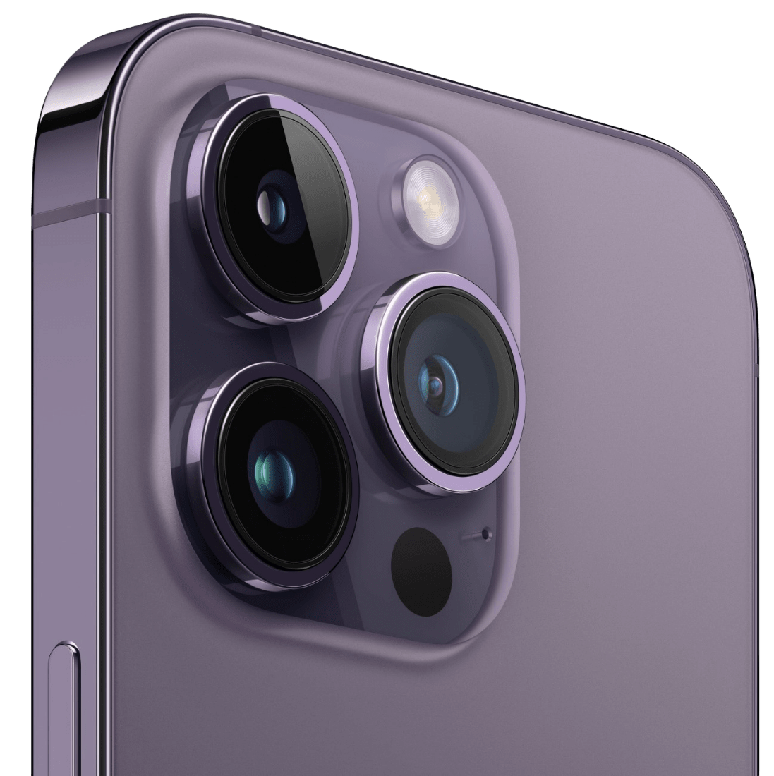  Apple iPhone 14 Pro Deep Purple Side 