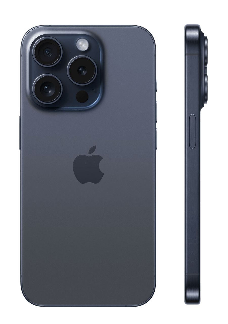  Apple iPhone 15 Pro Back View 