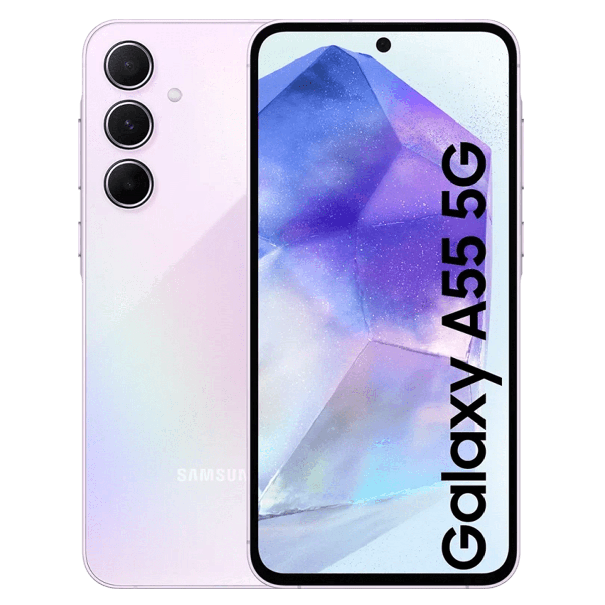  Samsung Galaxy A55 5G awesome lilac front 