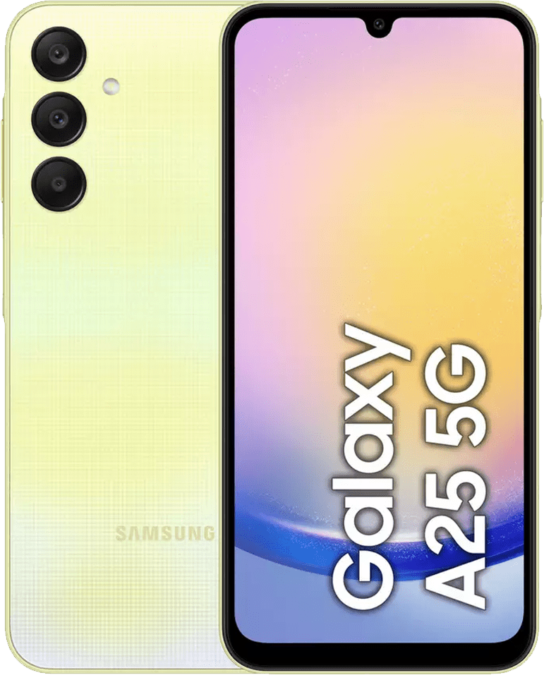  Samsung Galaxy A25 5G yellow front 