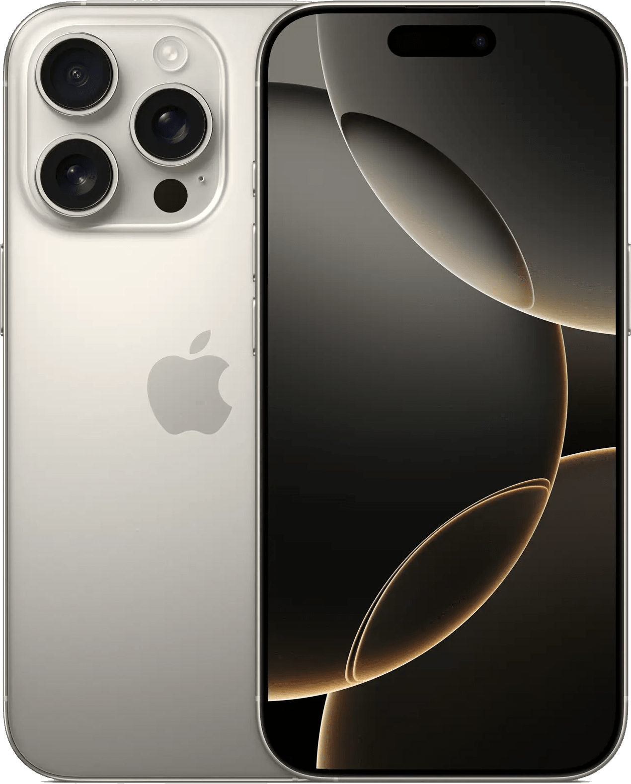  Apple iPhone 16 Pro Natural Titanium front 