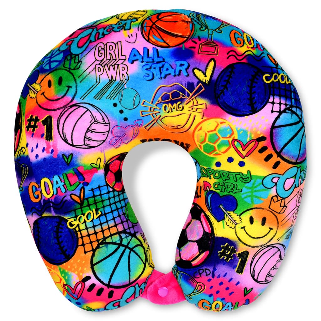 Corey Paige Fun Sports Neck Pillow