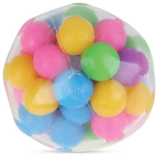 Bubble gum stress ball top