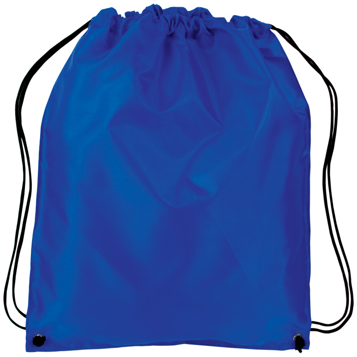 blue string bag