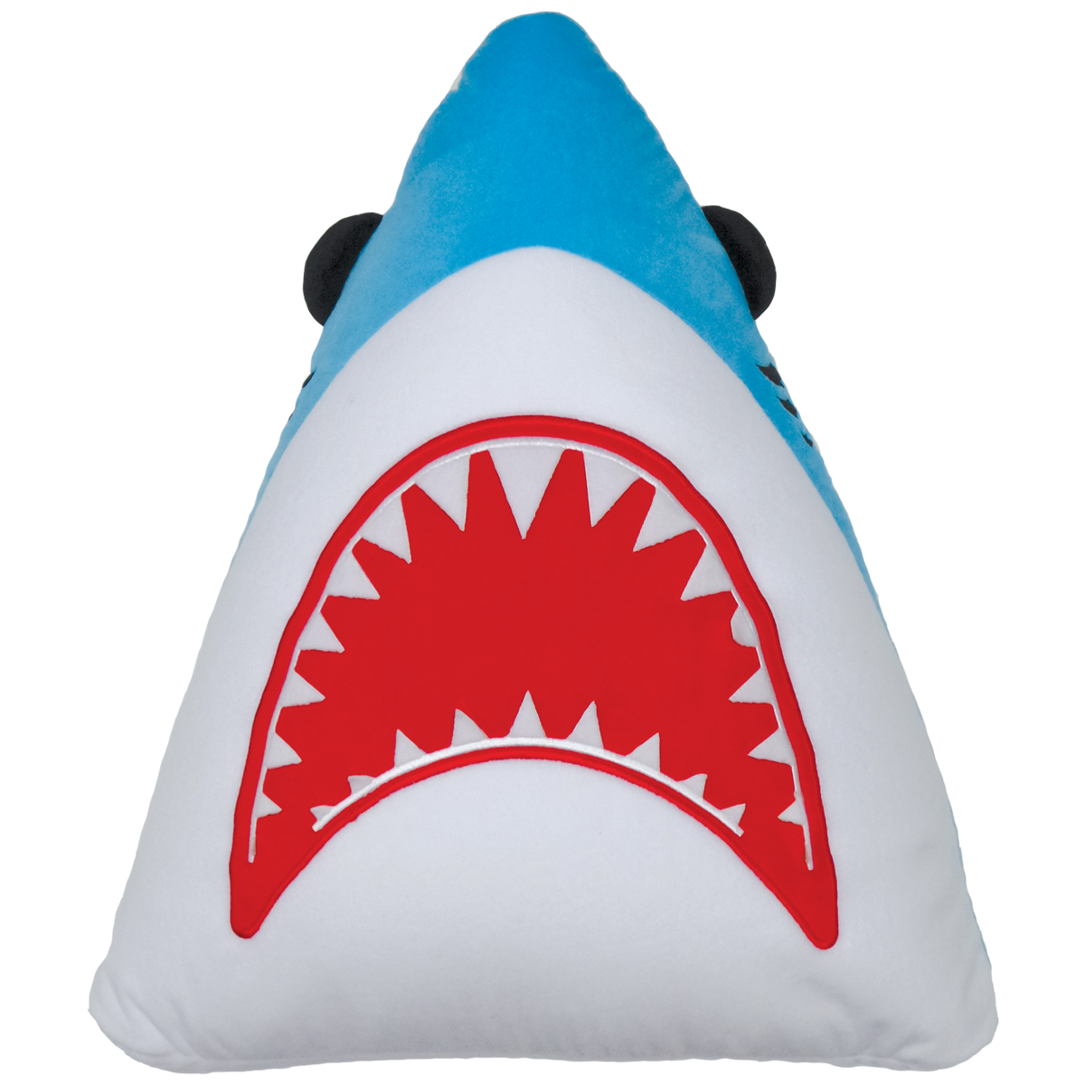 Shark Pillow shark fleece embroidered microbead pillow | iscream Shark Pillow shark fleece embroidered microbead pillow | iscream