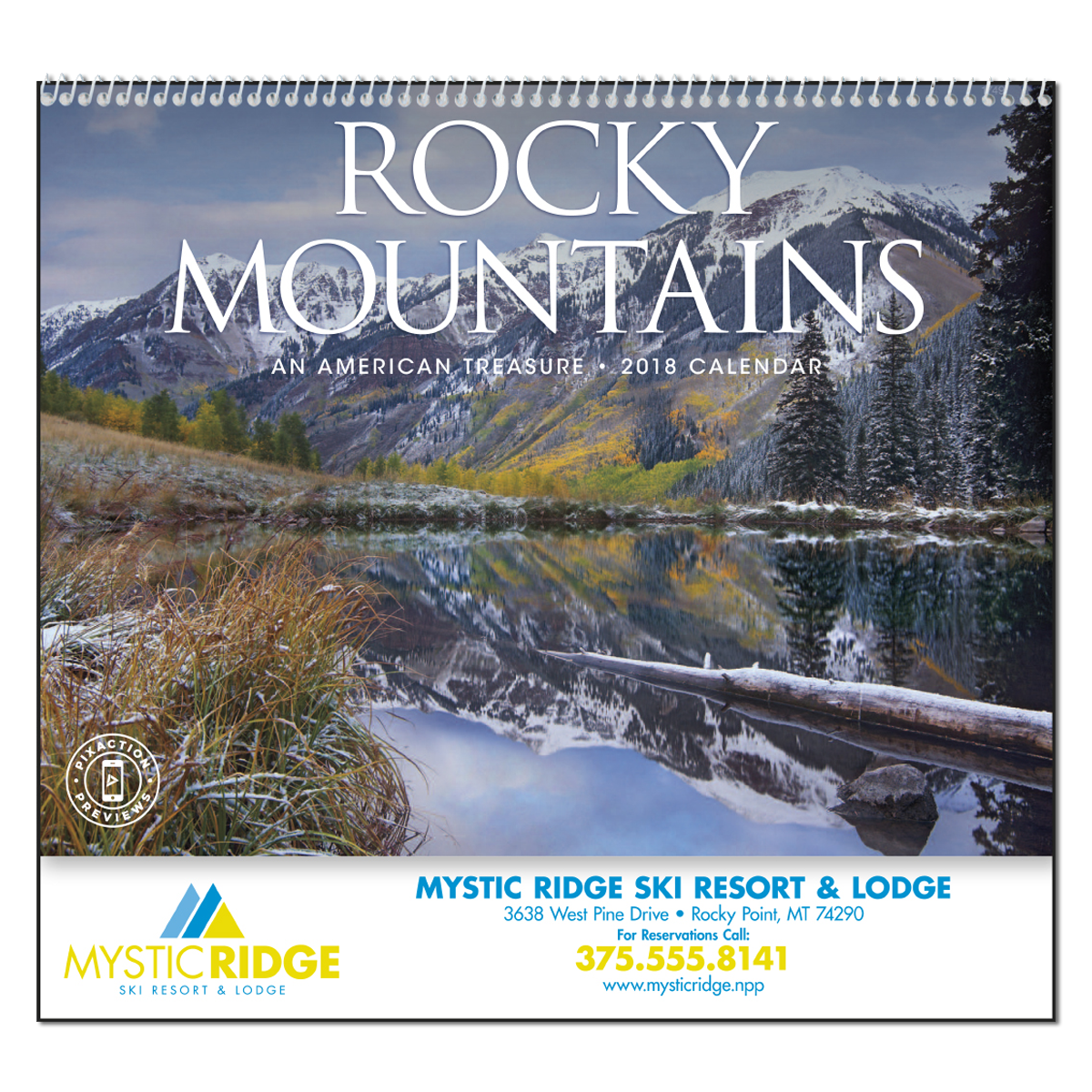 Rocky Mountains Wall Calendar | Mines Press