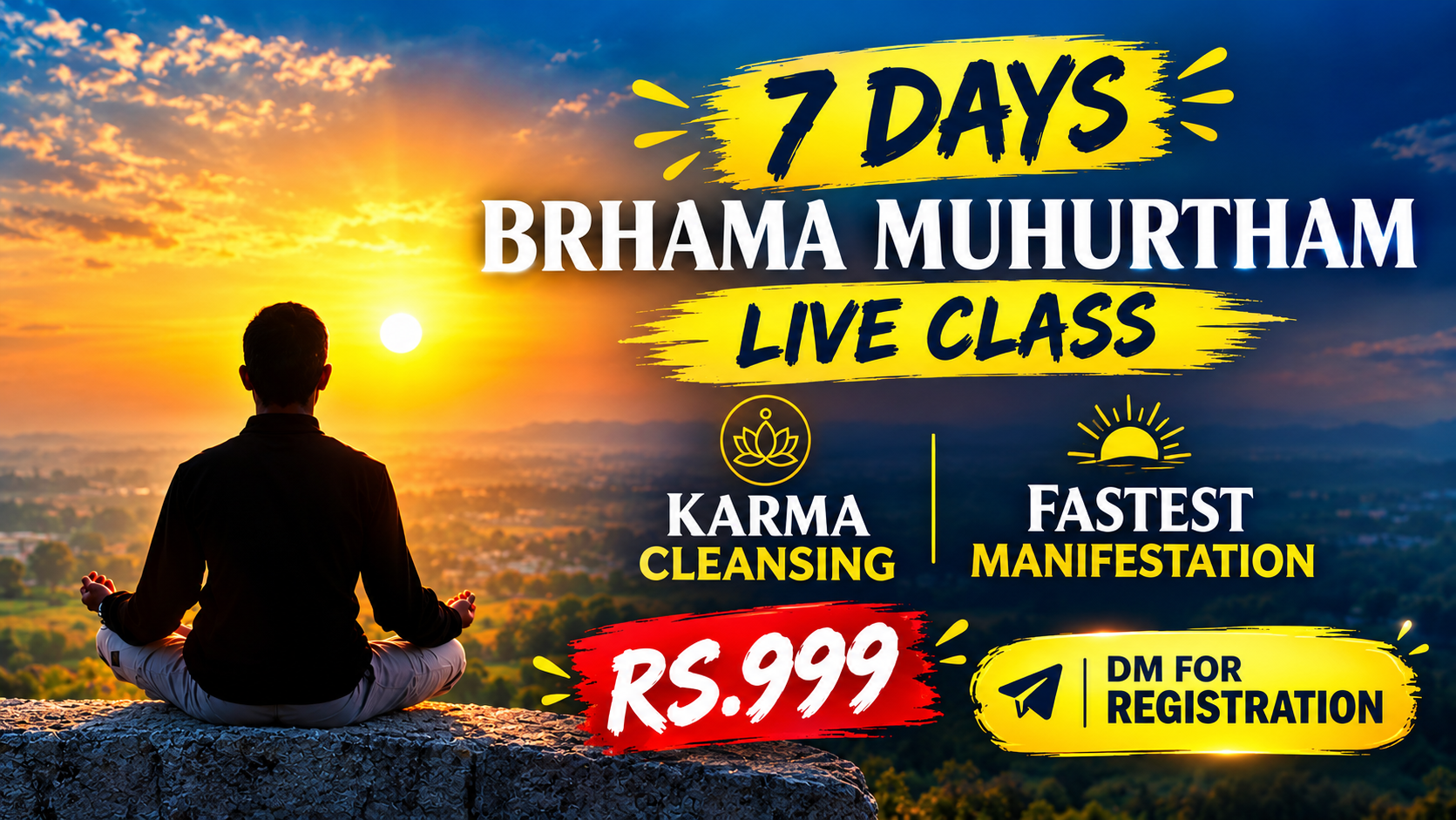 7 DAYS BRAHMA MUHURTHAM — LIVE CLASS