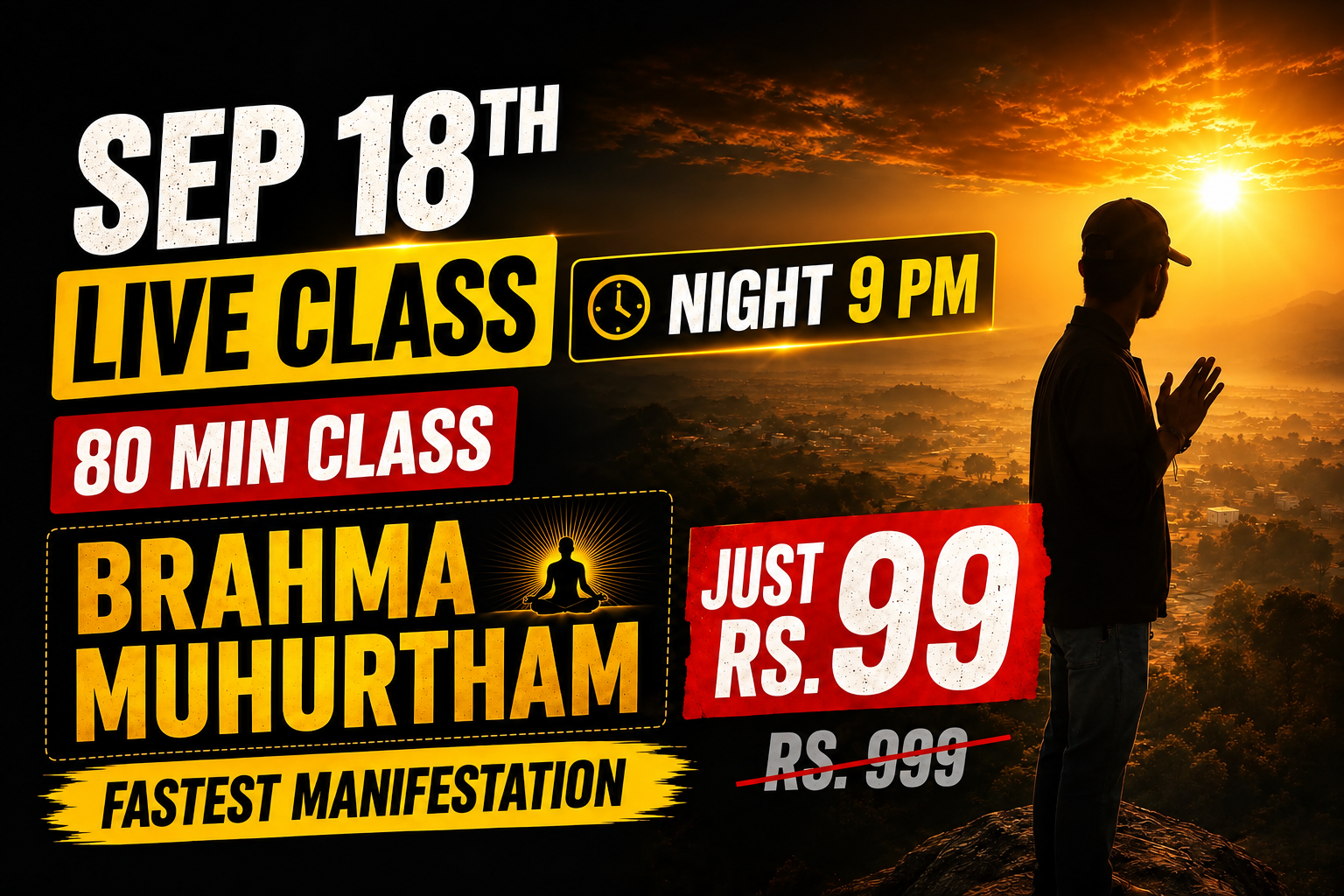 Brahma muhurthamam live class🌅