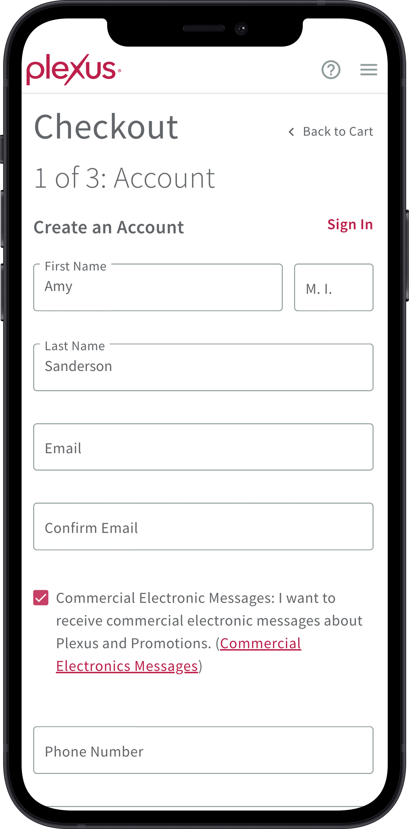 Plexus Screen