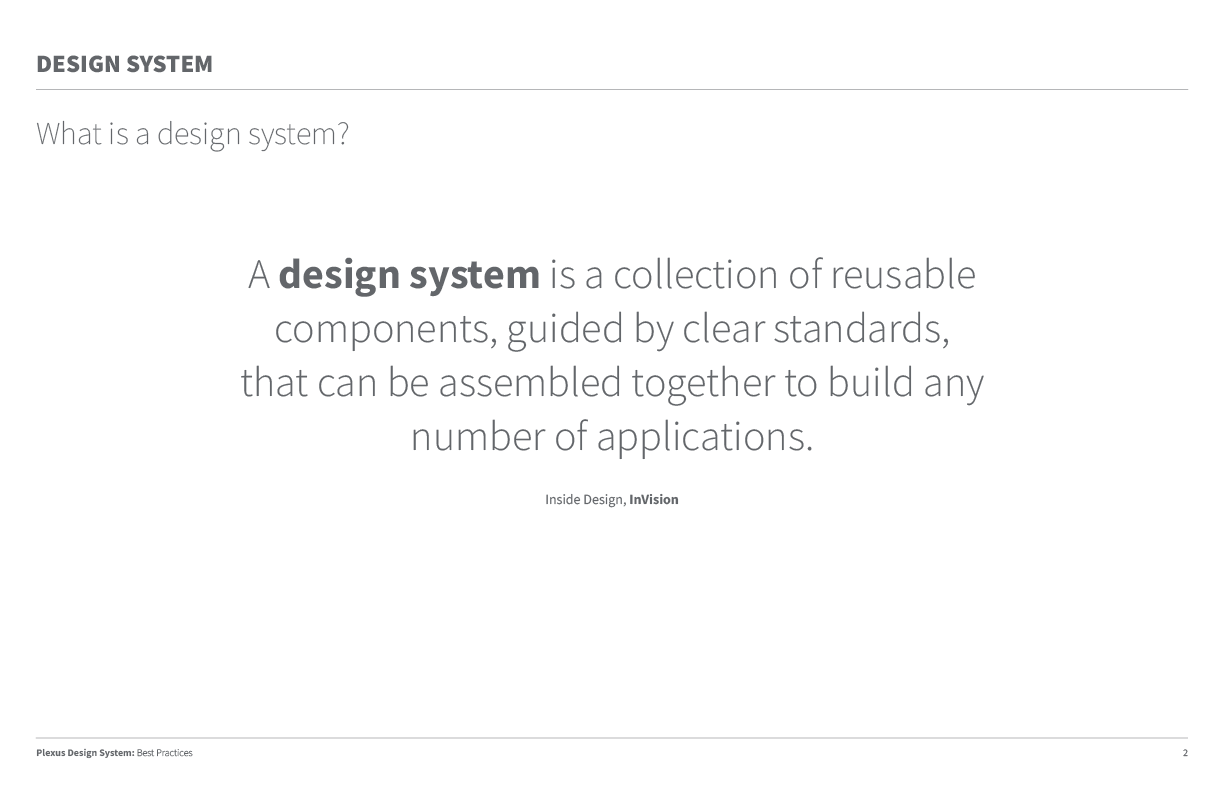 Design System Presentation