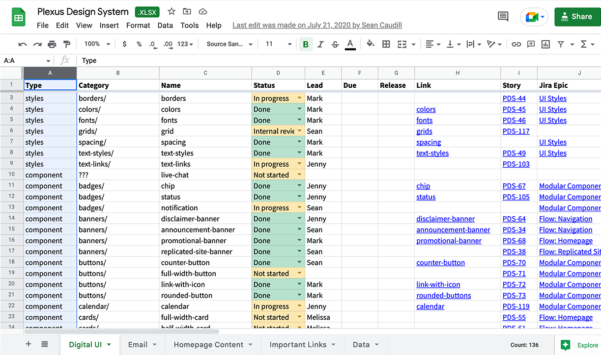 Design System Audit
