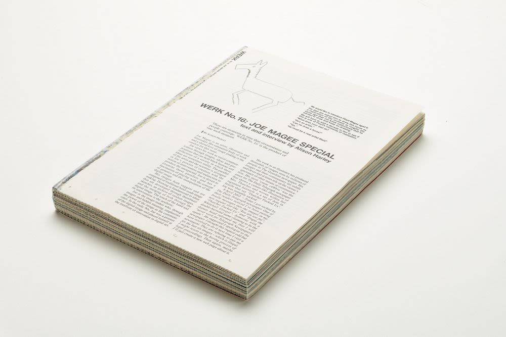 洋書 WERK No.16: JOE MAGEE SPECIAL WERK No.16: JOE MAGEE SPECIAL