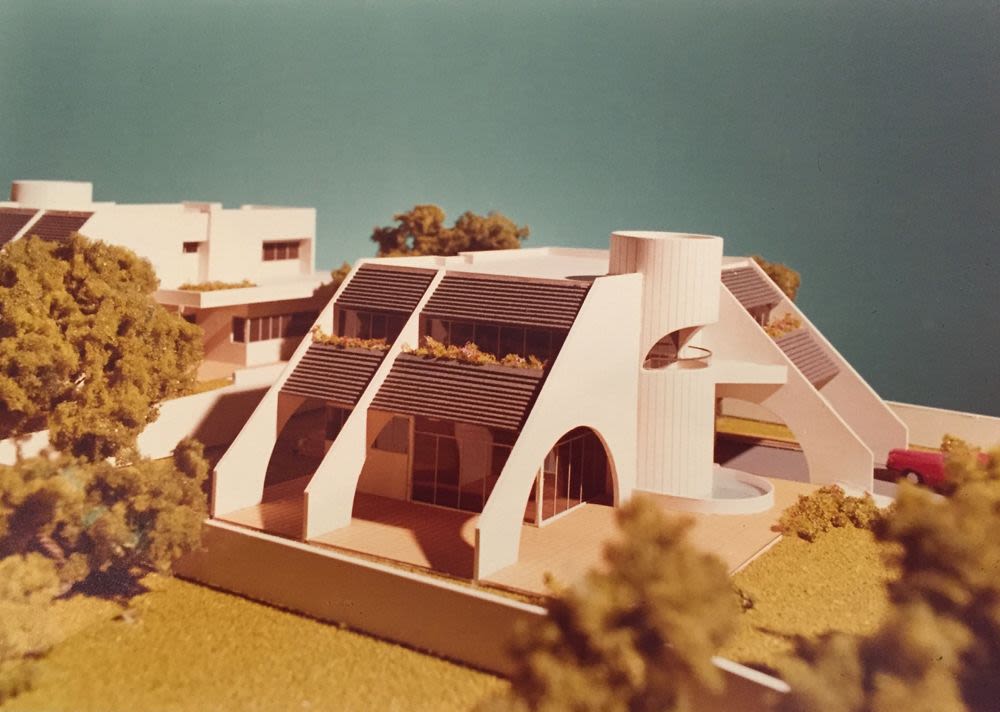 Photograph, architectural model, house at Rochalie Drive (1970s–1980s ...