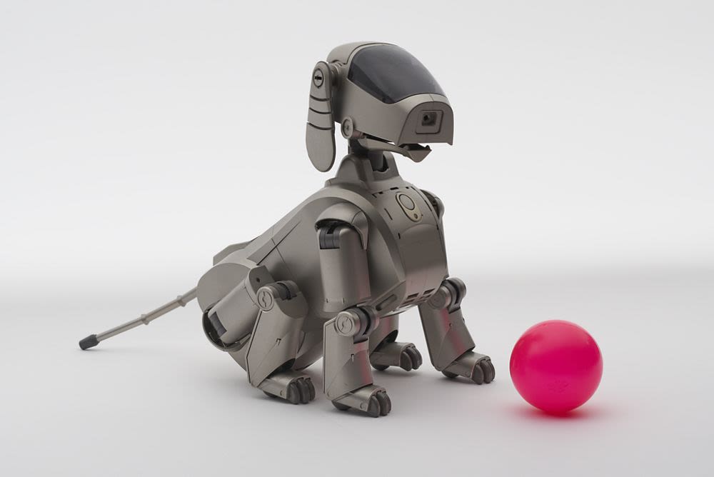 Sony 'AIBO' entertainment robot, model ERS-110 (1999) - Sorayama ...