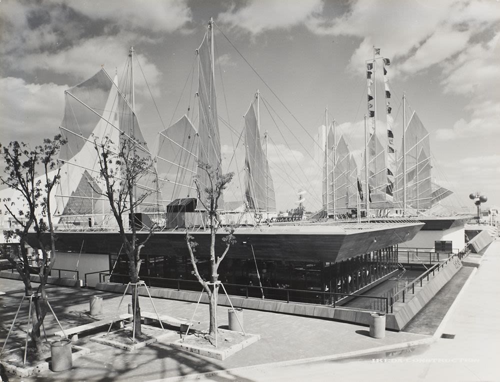 Photographs, exterior, Hong Kong pavilion at Expo '70 (1968–1970 