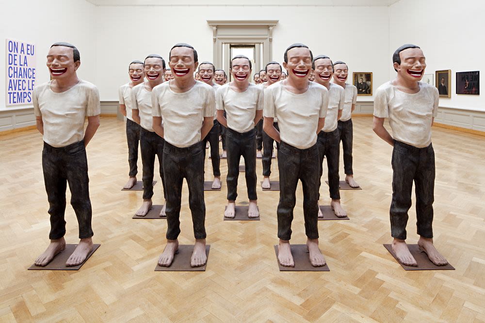 Cynical Object 2000 A.D. (2000) - Yue Minjun | Objects | M+ Museum