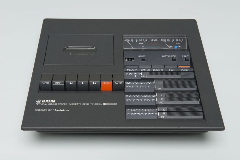 Cassette player, model TC-800GL (1974) - Mario Bellini, Nippon