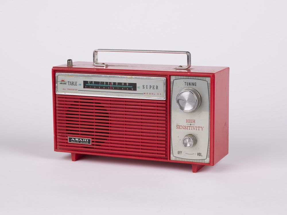 Asahi transistor radio, model 6A (circa 1970) - Unknown (Southeast
