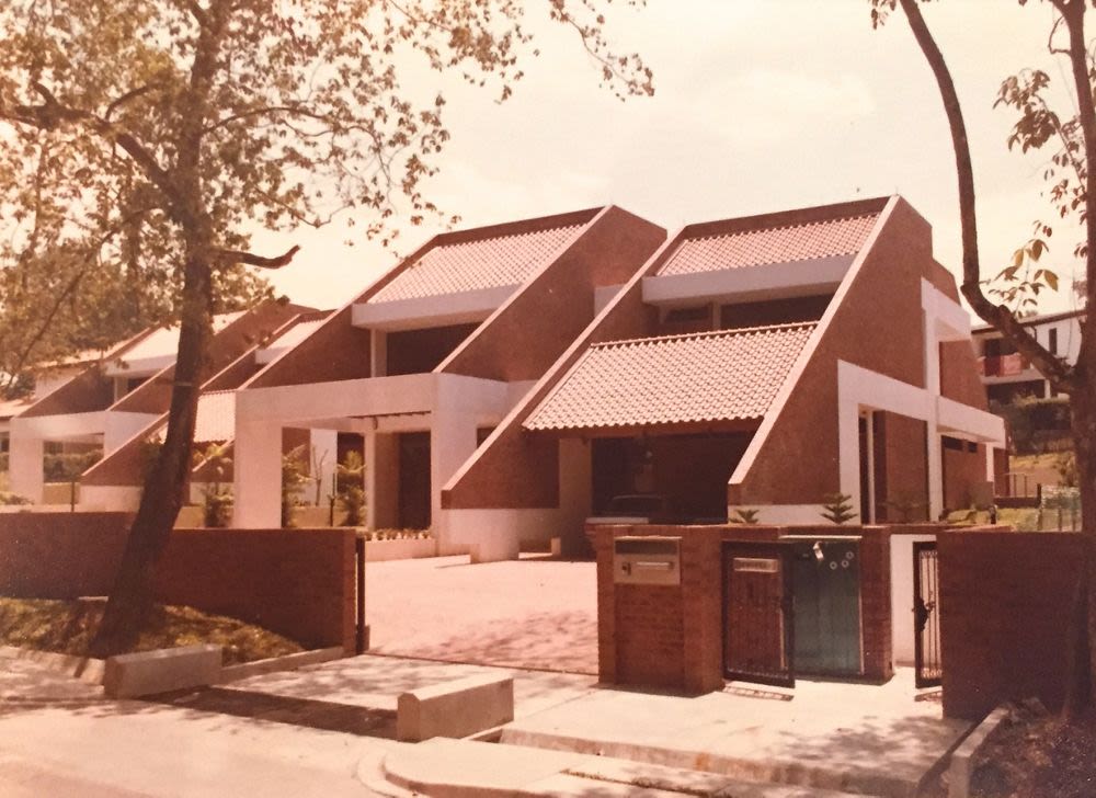 Exterior photographs, house at Rochalie Drive (1970s–1980s), Singapore ...