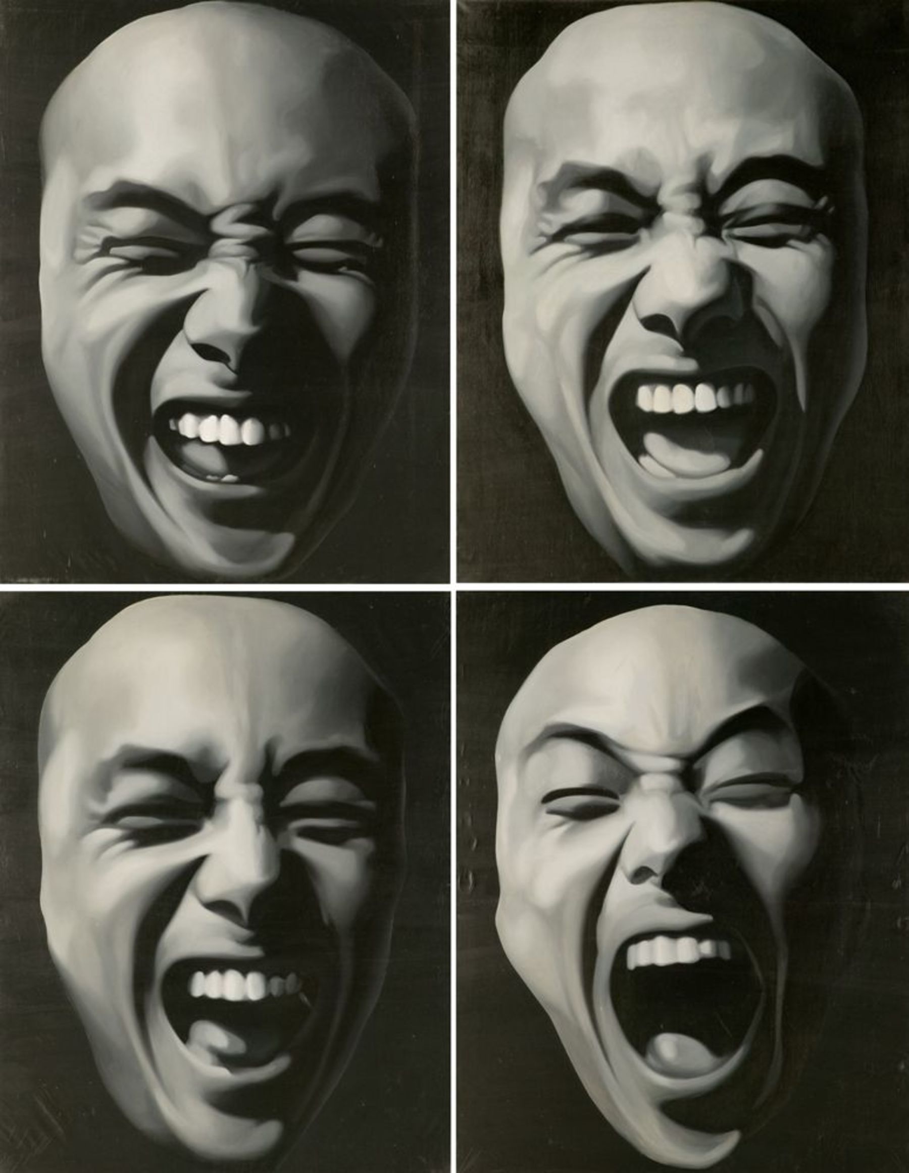 Le Second État, Geng Jianyi, 1987, huile sur toile