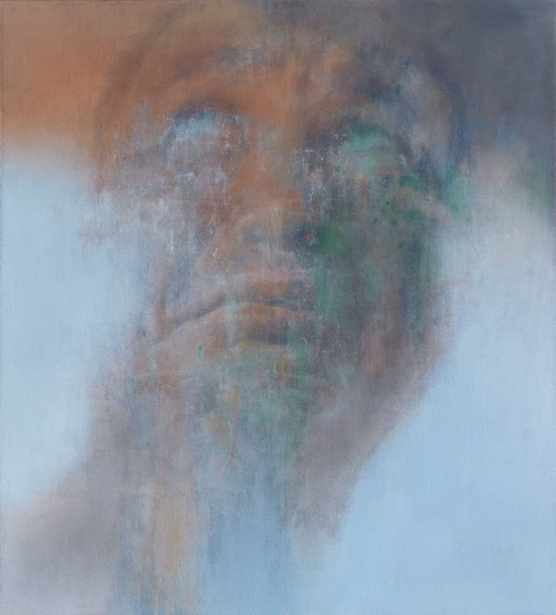 Hélas !, Xie Qi, 2010, huile sur toile