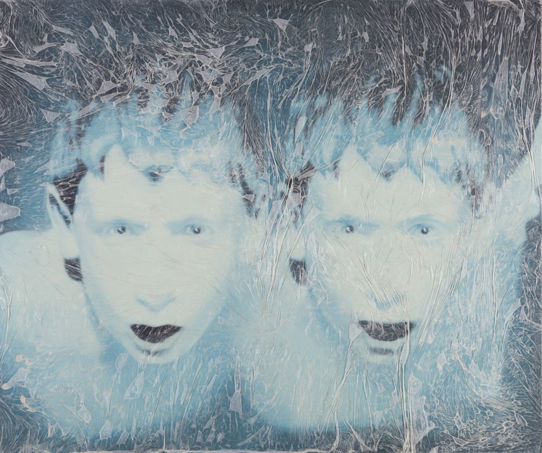 Sans titre, Xu Wentao, 2000, huile sur toile