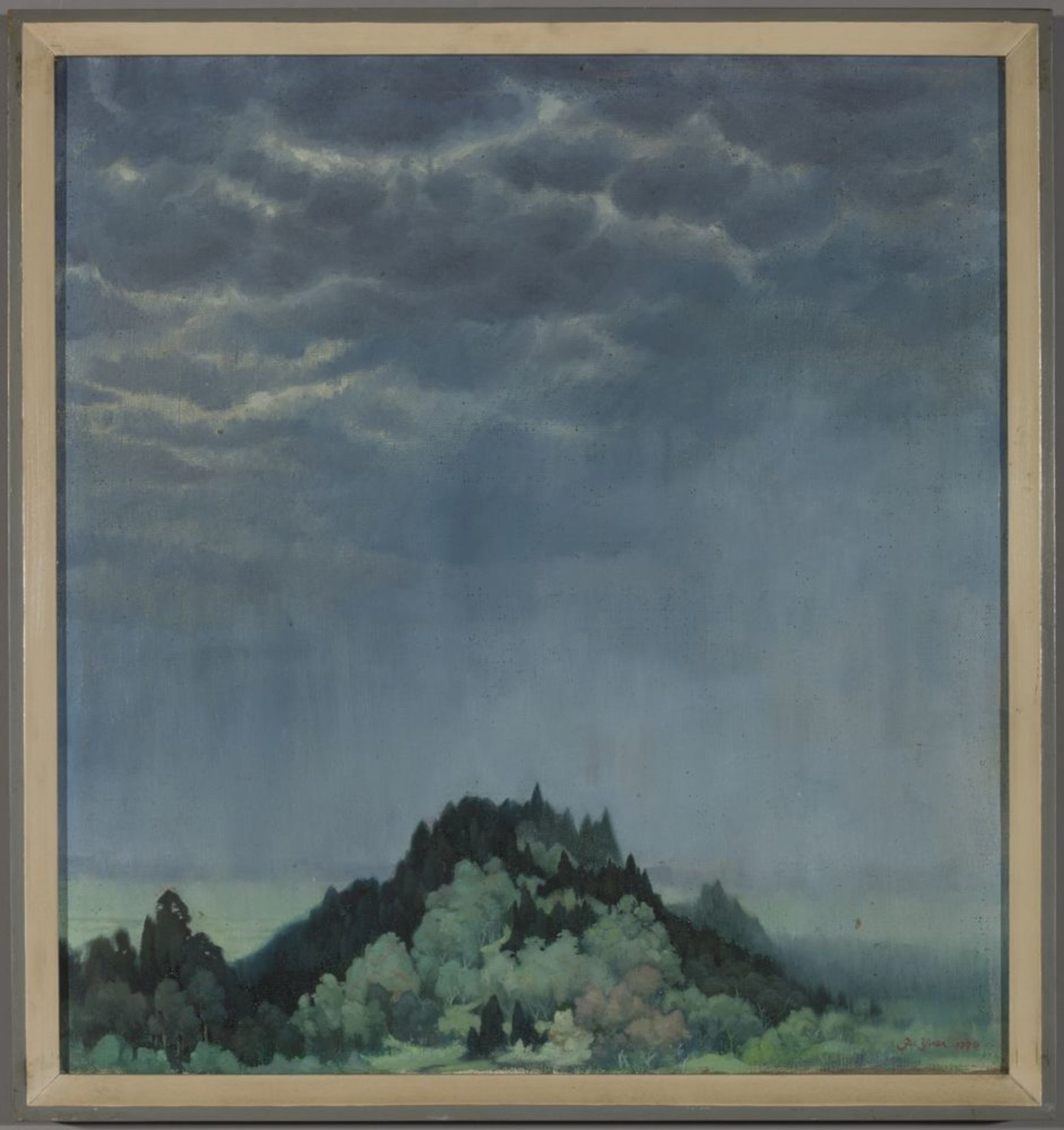 Sans titre, Artiste inconnu (Chine continentale), 1979, huile sur toile