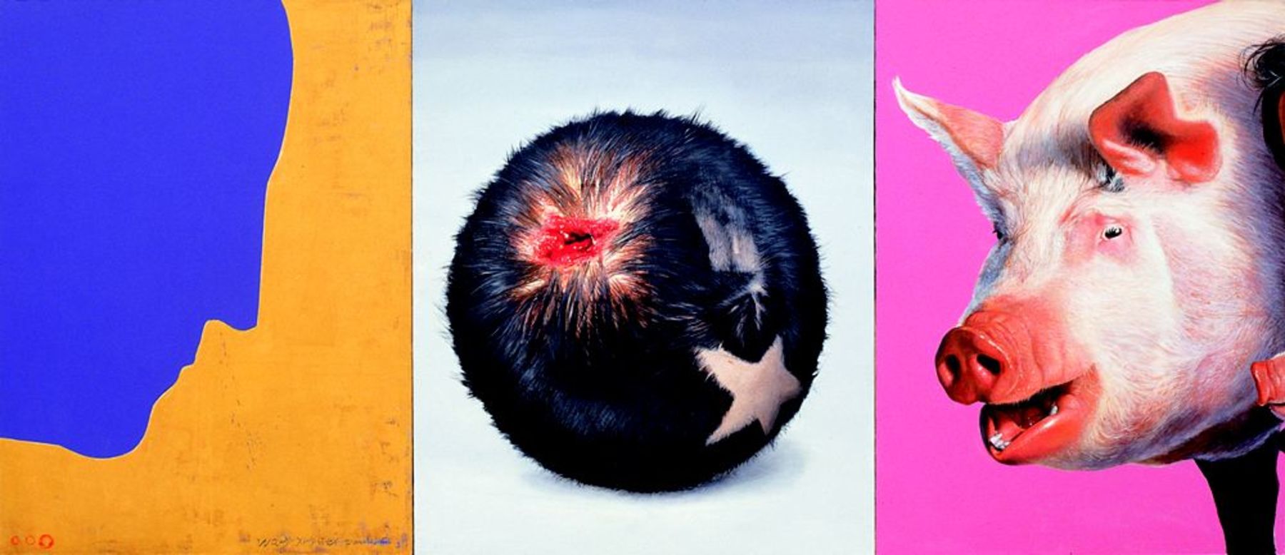 Résumé, Wang Xingwei, 2000, huile sur toile