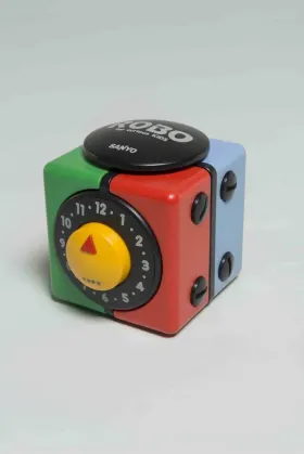 ROBO audio clock, model 02 (1988) - Sanyo Electric Co., Ltd  