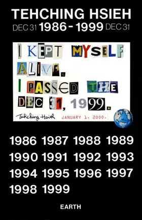 エクストリームディメンションズ1990-1996年用デュラフレックス交換用日産300 ZX Z 32ツインターボルックウイングスポイラー-1本 Tehching Hsieh 1986\u20131999. Thirteen Year Plan (1986, printed 2000