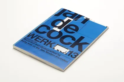 未開封　Werk Magazine No.13 / Jan de Cock WERK No. 13 : JAN DE COCK (Spring/Summer 2006) - WORK
