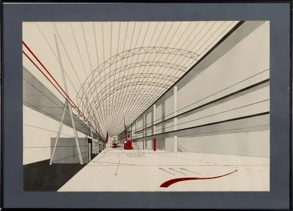 Bernard Tschumi Drawings (1986) - Bernard Tschumi | Archives | M+