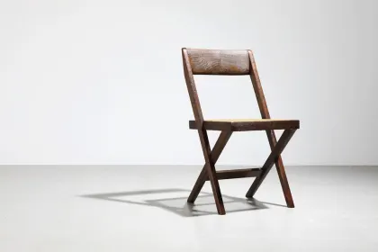 Le Corbusier Pierre Jeanneret Library Chair Easy Chair (Fauteuil