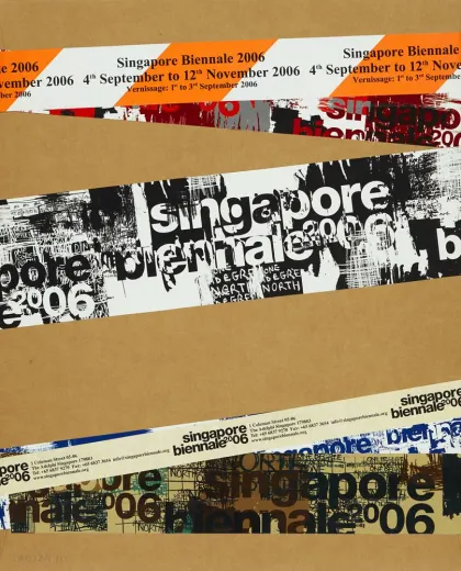 シンガポールビエンナーレ2006 公式図録 Press kit, Singapore Biennale 2006: Belief ([2006]) - WORK