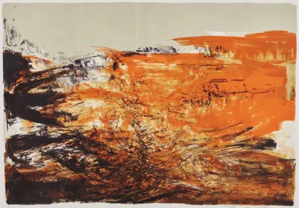 Untitled (1969) - Zao Wou-Ki | Objects | M+