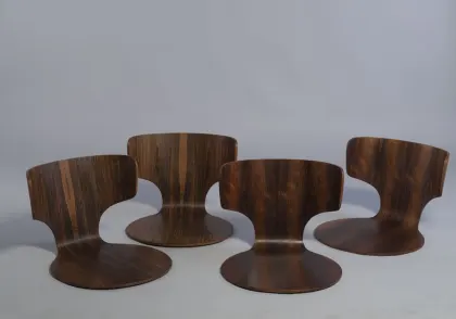 Zaisu legless chairs, model SM-7066 (1971) - Isamu Kenmochi, Tendo