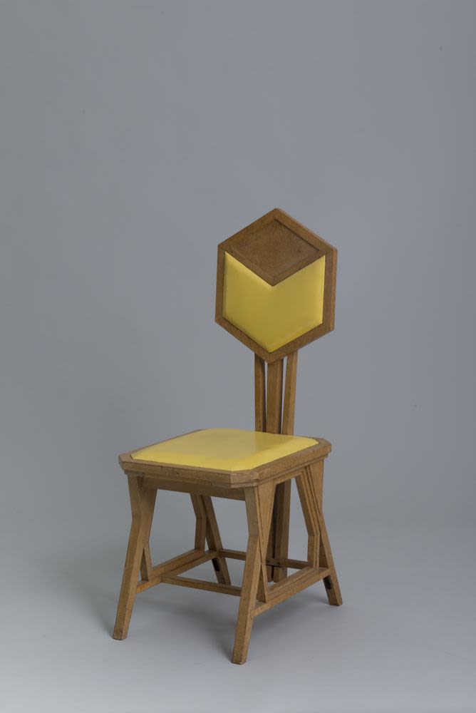 Peacock Chair' for Imperial Hotel, Tokyo, Japan (circa 1921 