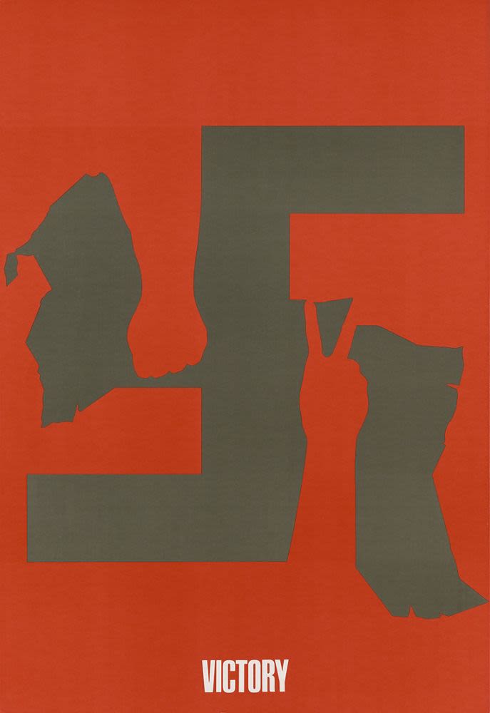 DESIGNED BY SHIGEO FUKUDA スプーン Poster, 'Victory' (1976) - Fukuda Shigeo | Objects | M+ Museum