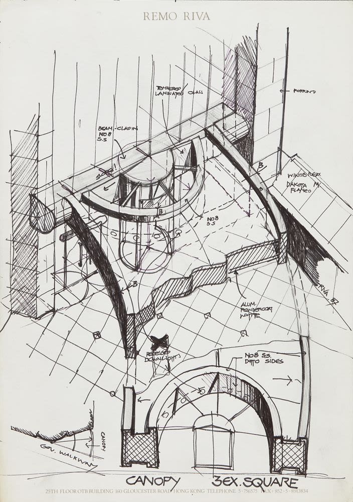 AJLAN CENTER CANOPY SKETCH AP  Architecture design Architizer Design  sketch