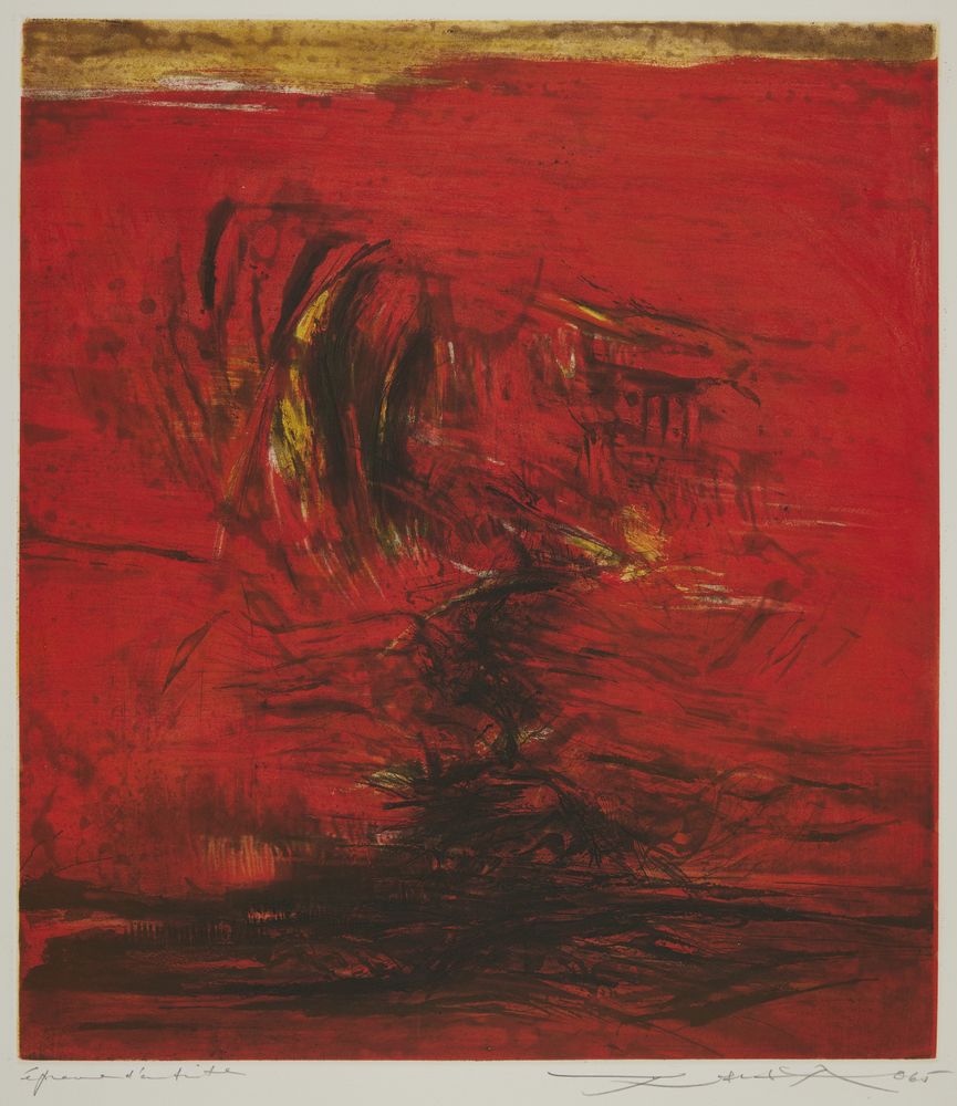 無題 (1965) - 趙無極 | 藏品 | M+博物館