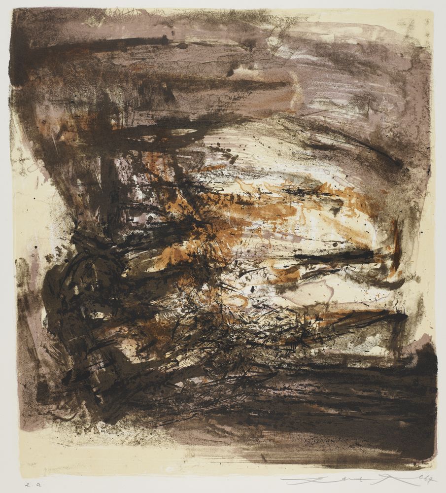 Untitled (1967) - Zao Wou-Ki | Objects | M+ Museum