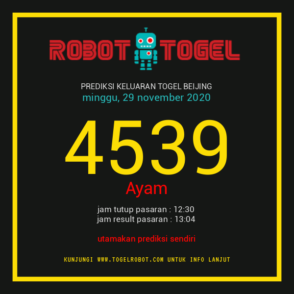 Prediksi Togel Beijing (Bei), Minggu 29-11-2020 Terbaru
