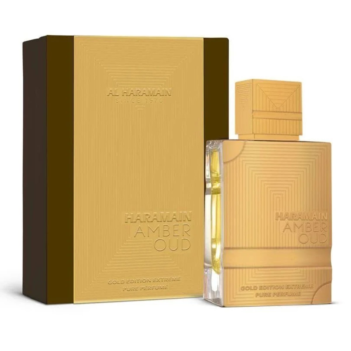 Al Haramain Amber Oud Gold Edition Extreme caja