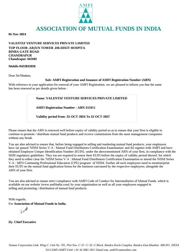 AMFI Registration